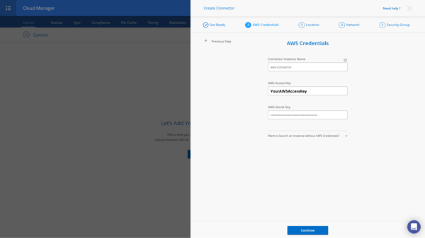 8 Create Connector - AWS Credentials (2)