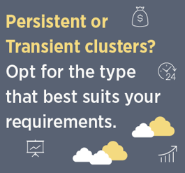 Persistent or Transient Clusters?