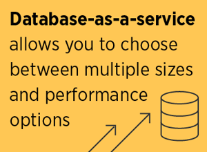 DBaaS allows you to choose