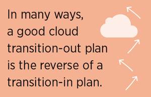 Good Cloud Transition-Out Plan