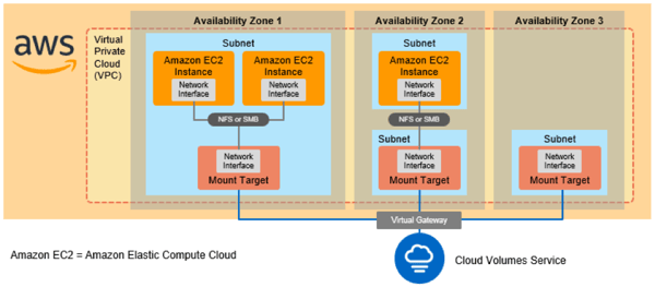 Cloud volume services