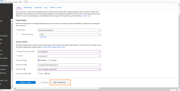 Configure the network settings.