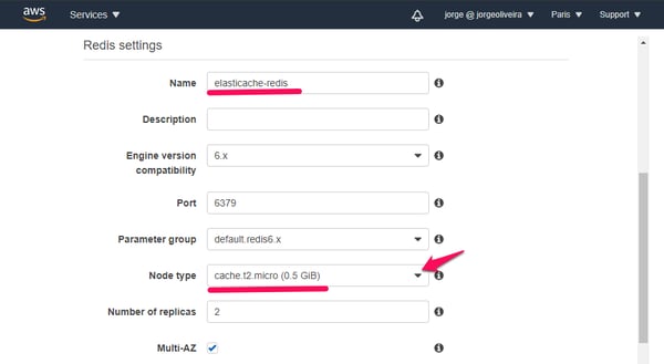 Redis Settings