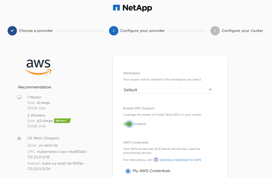 NetApps Kubernetes Services