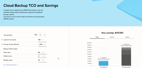 Netapp Tco Calculator – Cloud Based Ontap Calculator – XLYIJJ