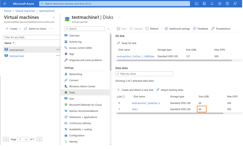 Virtual-machine-settings