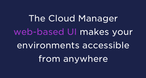 WebBased UI NetApp Cloud Manager