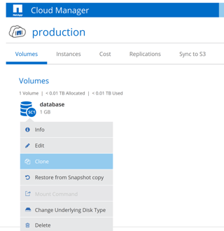 ONTAP Cloud Command Manager