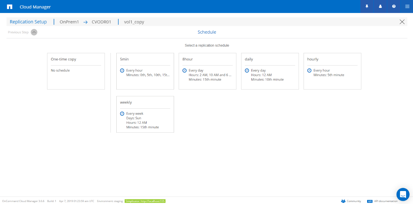 Replication Setup