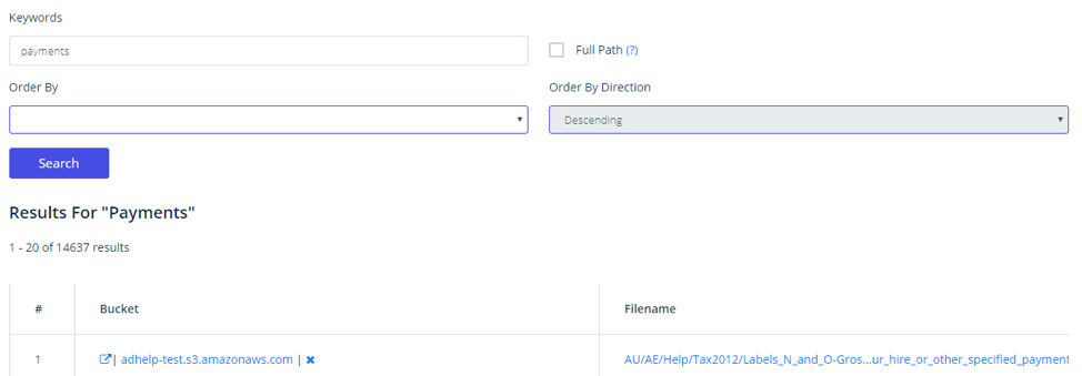 How to search for Open  s3 Buckets and their contents — https:// buckets.grayhatwarfare.com, by GrayhatWarfare