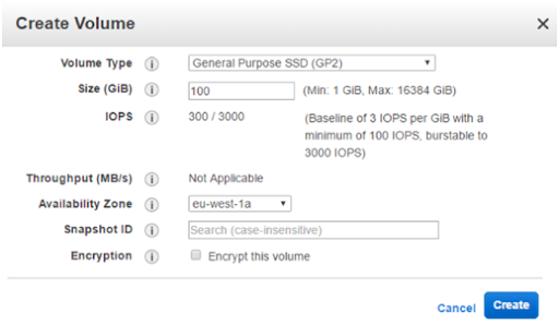 Select desired availability zone AWS