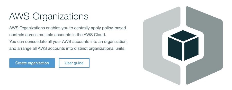 Fig. 2: Create Organization screen